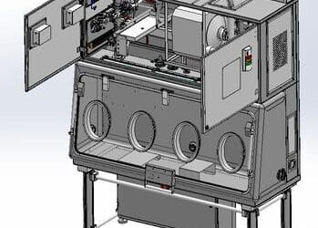 On continue nos travaux sur notre dernier isolateur chez EREA PHARMA